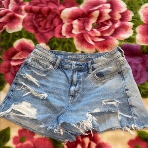 American Eagle Outfitters Women's Blue Denim Shorts